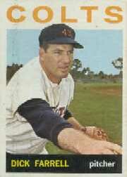 1964 Topps Baseball Cards      560     Dick Farrell